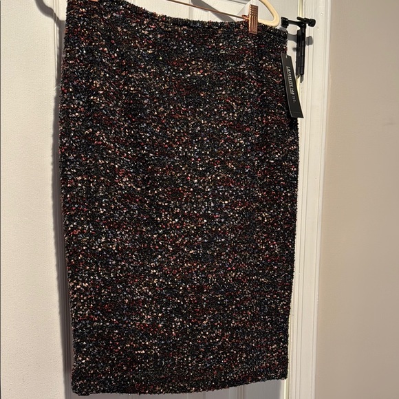 Lafayette 148 Multicolor Tweed Skirt